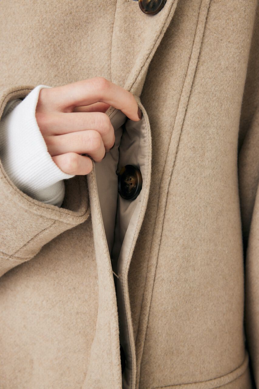 MOUSSY「STAND COLLAR MIDDLE コート」|その他|