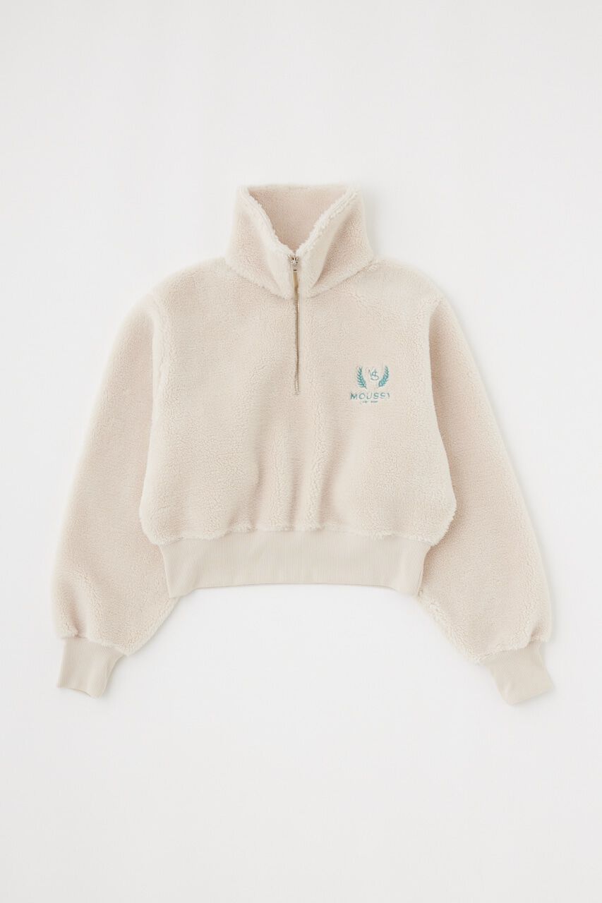 MOUSSY「MOUSSY BOA HALF ZIPプルオーバー」|Tシャツ・カットソー|