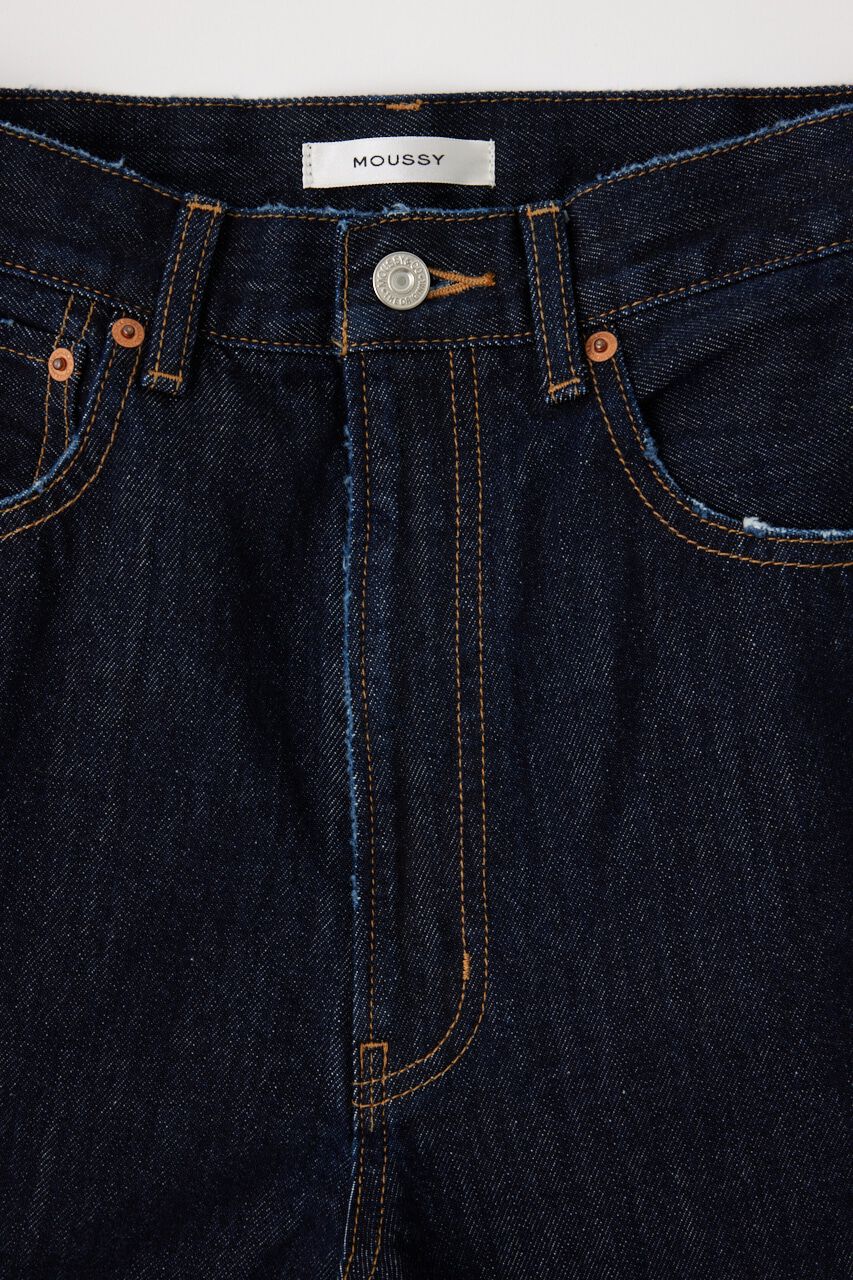 MOUSSY「CUT OUT WIDE STRAIGHT」|デニム|