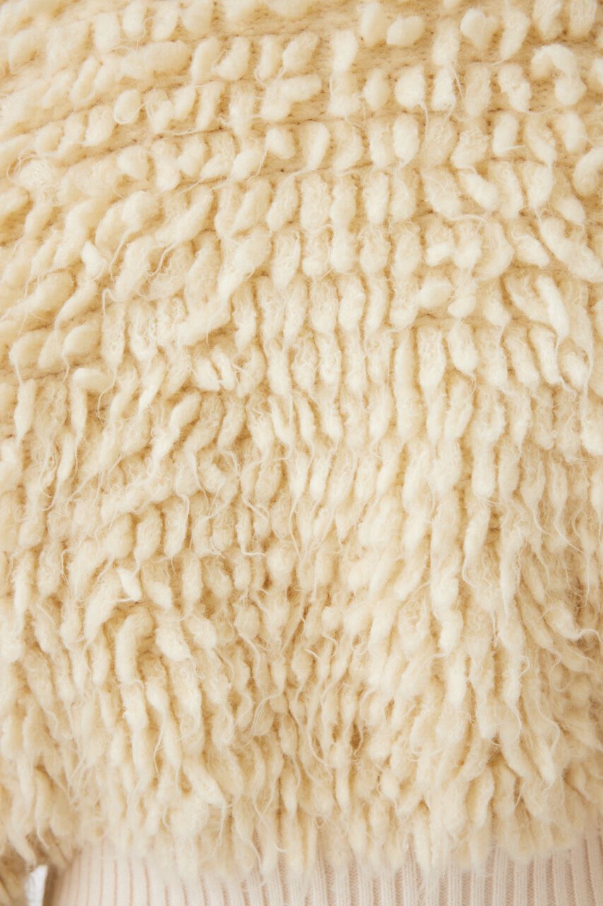 MOUSSY「LOOP KNIT SHORT ブルゾン」|ブルゾン・スタジャン|