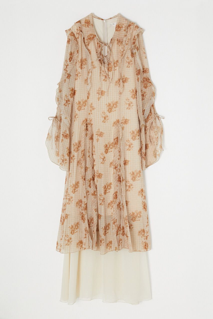 MOUSSY「CHIFFON MELLOW マキシドレス」|ワンピース|