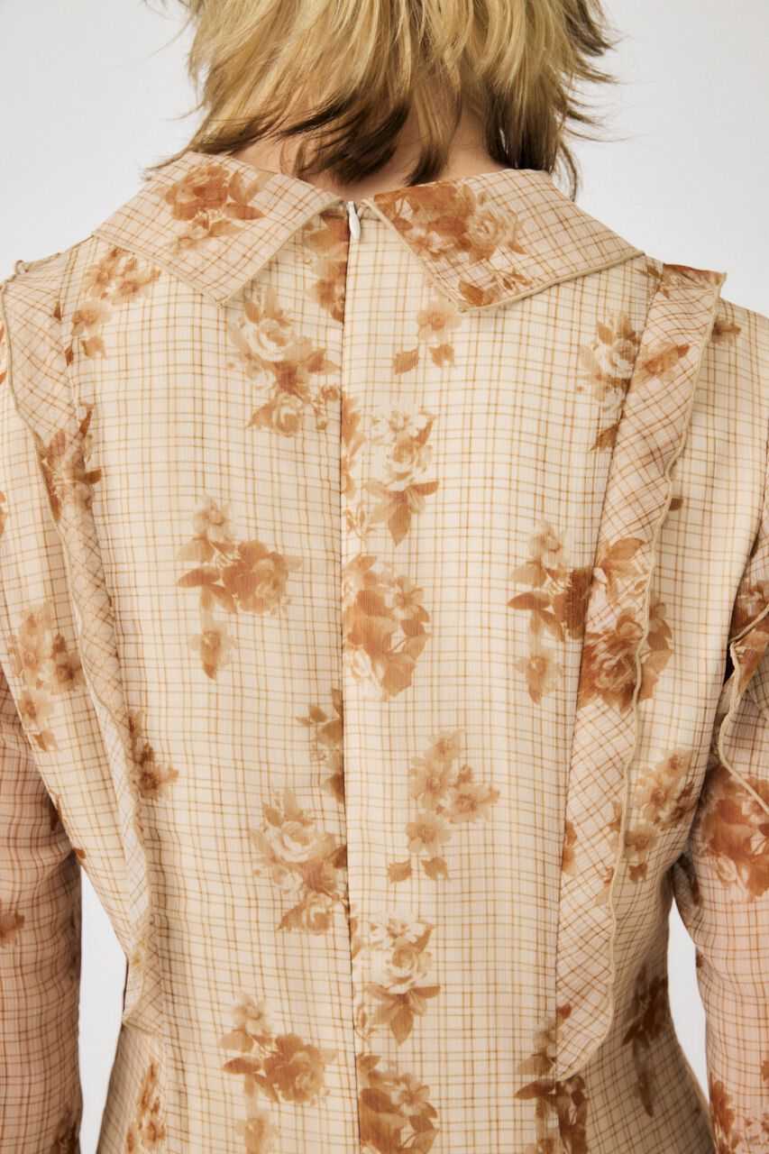 MOUSSY「CHIFFON MELLOW マキシドレス」|ワンピース|