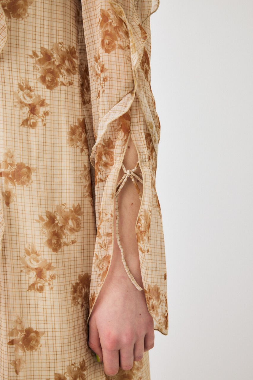 MOUSSY「CHIFFON MELLOW マキシドレス」|ワンピース|