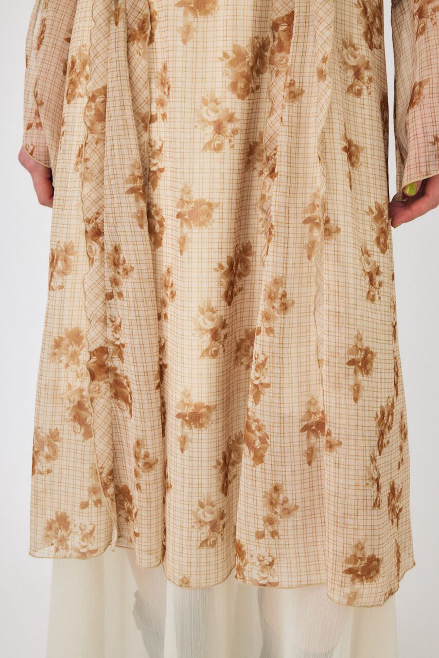 MOUSSY「CHIFFON MELLOW マキシドレス」|ワンピース|