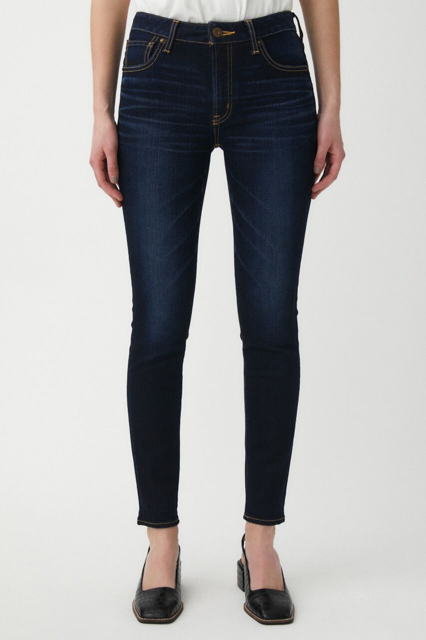 MOUSSY「WF Rebirth embroidery SKINNY」|デニム|D/BLU3