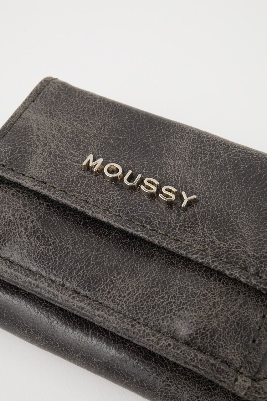 MOUSSY「METAL LOGO TRIFOLD ウォレット」|財布|