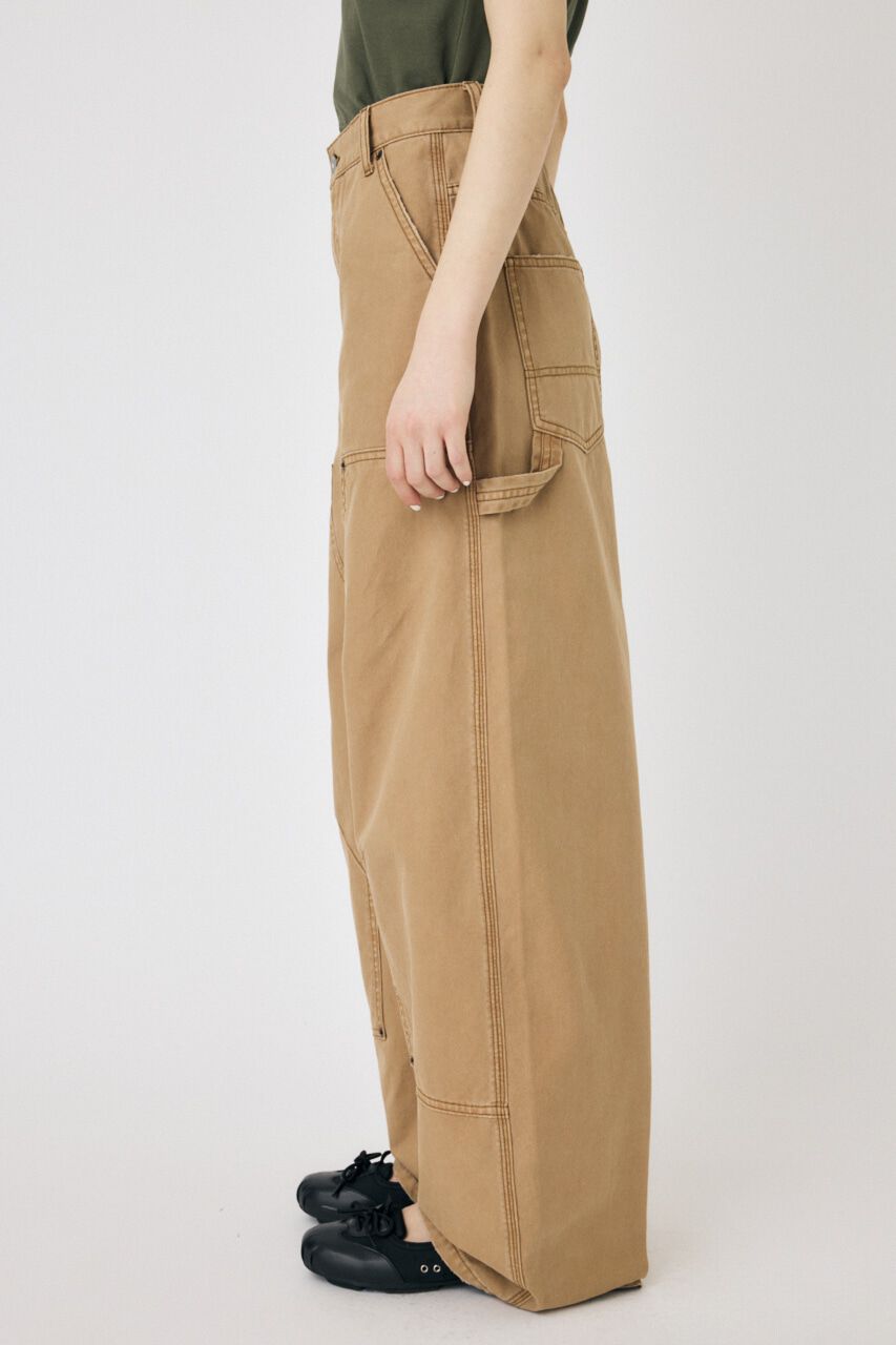 MOUSSY「LOW CLOTCH ペインターパンツ」|デニム|