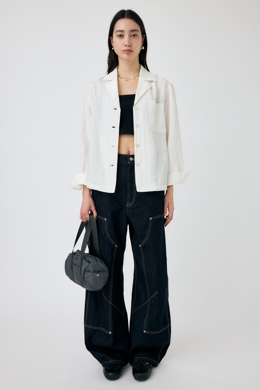 MOUSSY「LOW CLOTCH ペインターパンツ」|デニム|