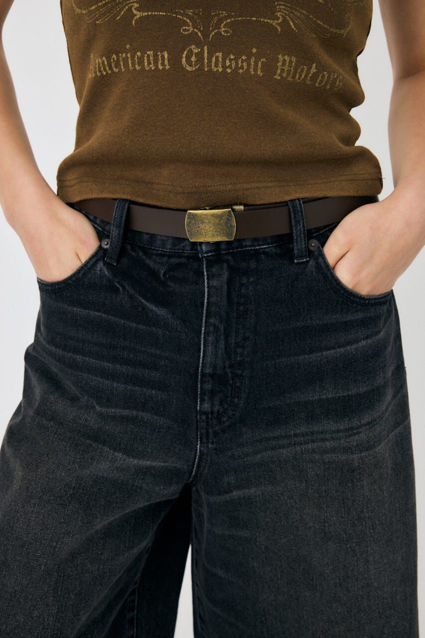 MOUSSY「ROLLER BUCKLE ベルト」|ベルト|