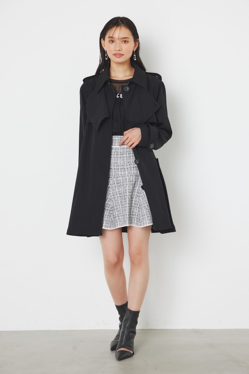 rienda「＃ジェラートトレンチ ミニコート」|その他|