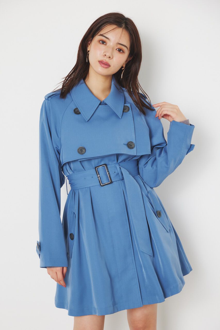 rienda「＃ジェラートトレンチ ミニコート」|その他|