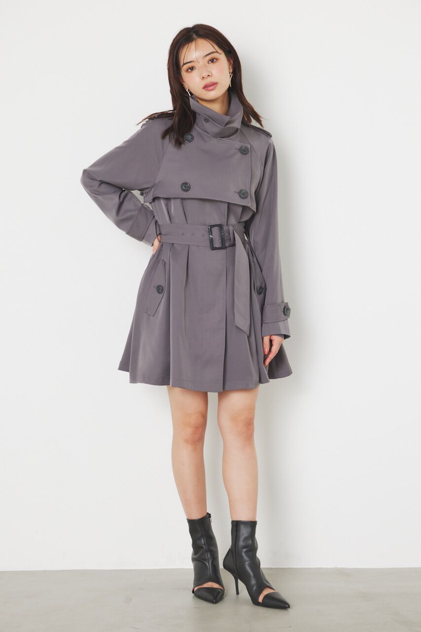 rienda「＃ジェラートトレンチ ミニコート」|その他|