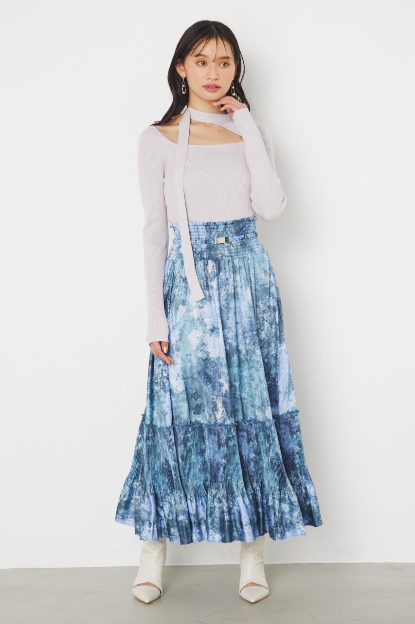 rienda「チョーカーデザインKnit TOP」|ニット・セーター|