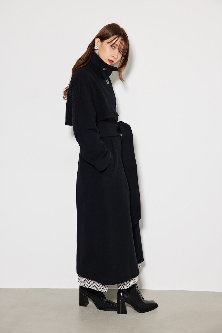 rienda「スタンドカラーウールCT」|その他|