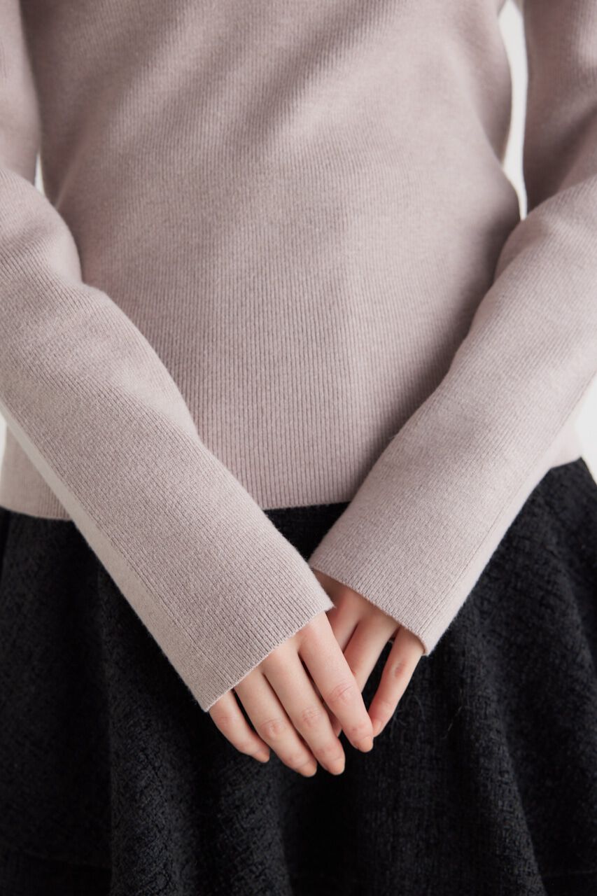 rienda「ビジューカラーKnit TOP」|ニット・セーター|