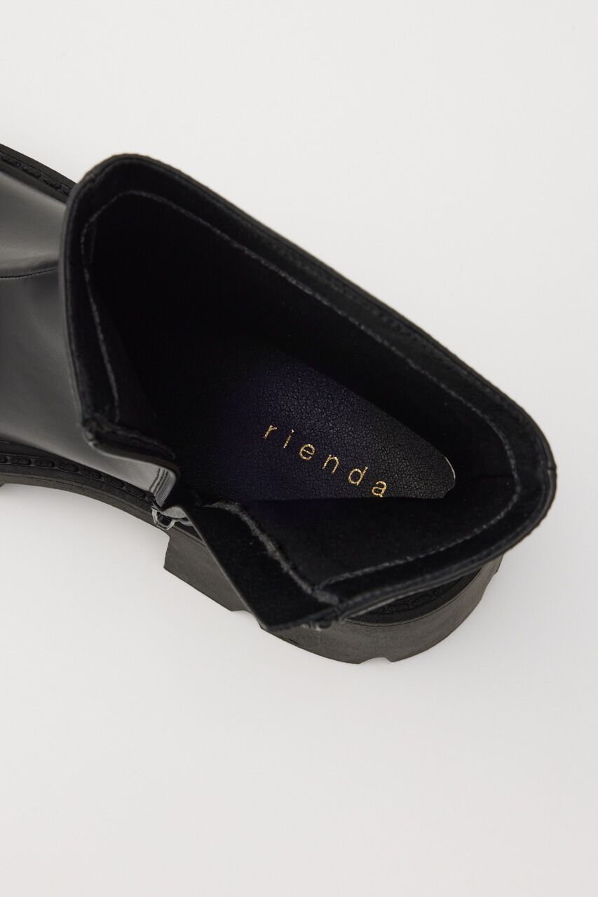 rienda「スクエアトゥースリムタンクソールブーツ」|その他|