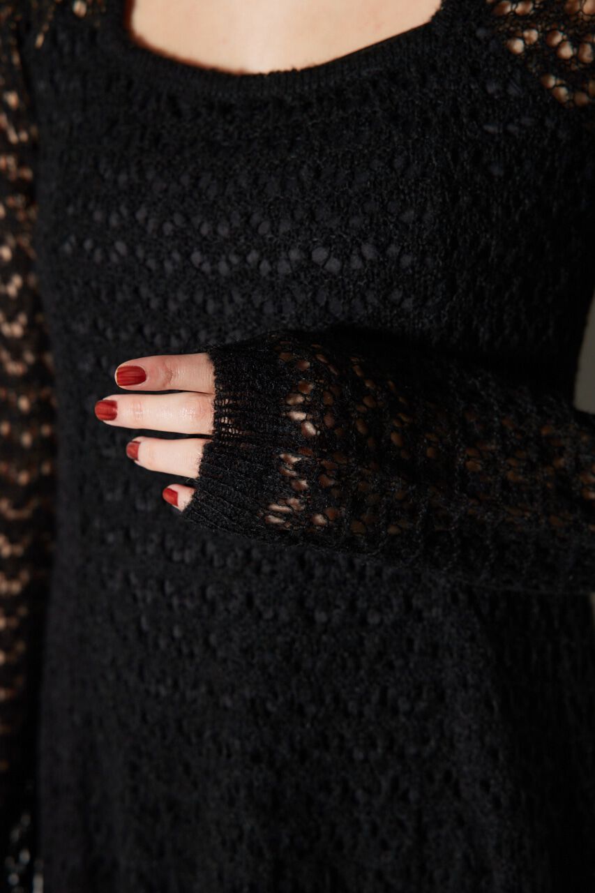 rienda「ソフティーニットフレアワンピース」|ワンピース|