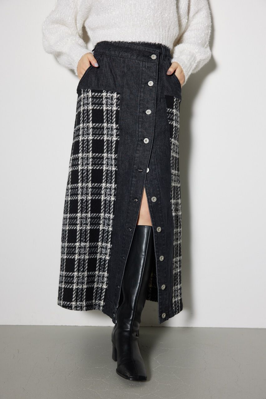 rienda「マルチパターンジャストウエストAラインスカート」|スカート|