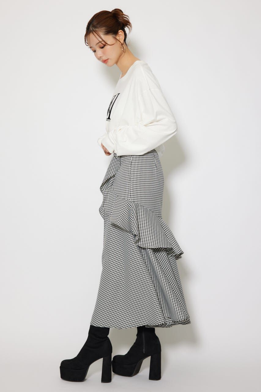 rienda「RDロゴロングTシャツ」|Tシャツ・カットソー|