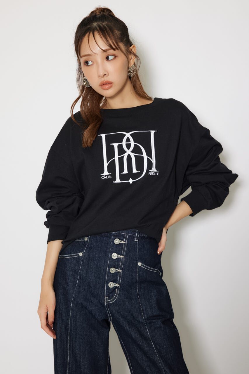 rienda「RDロゴロングTシャツ」|Tシャツ・カットソー|