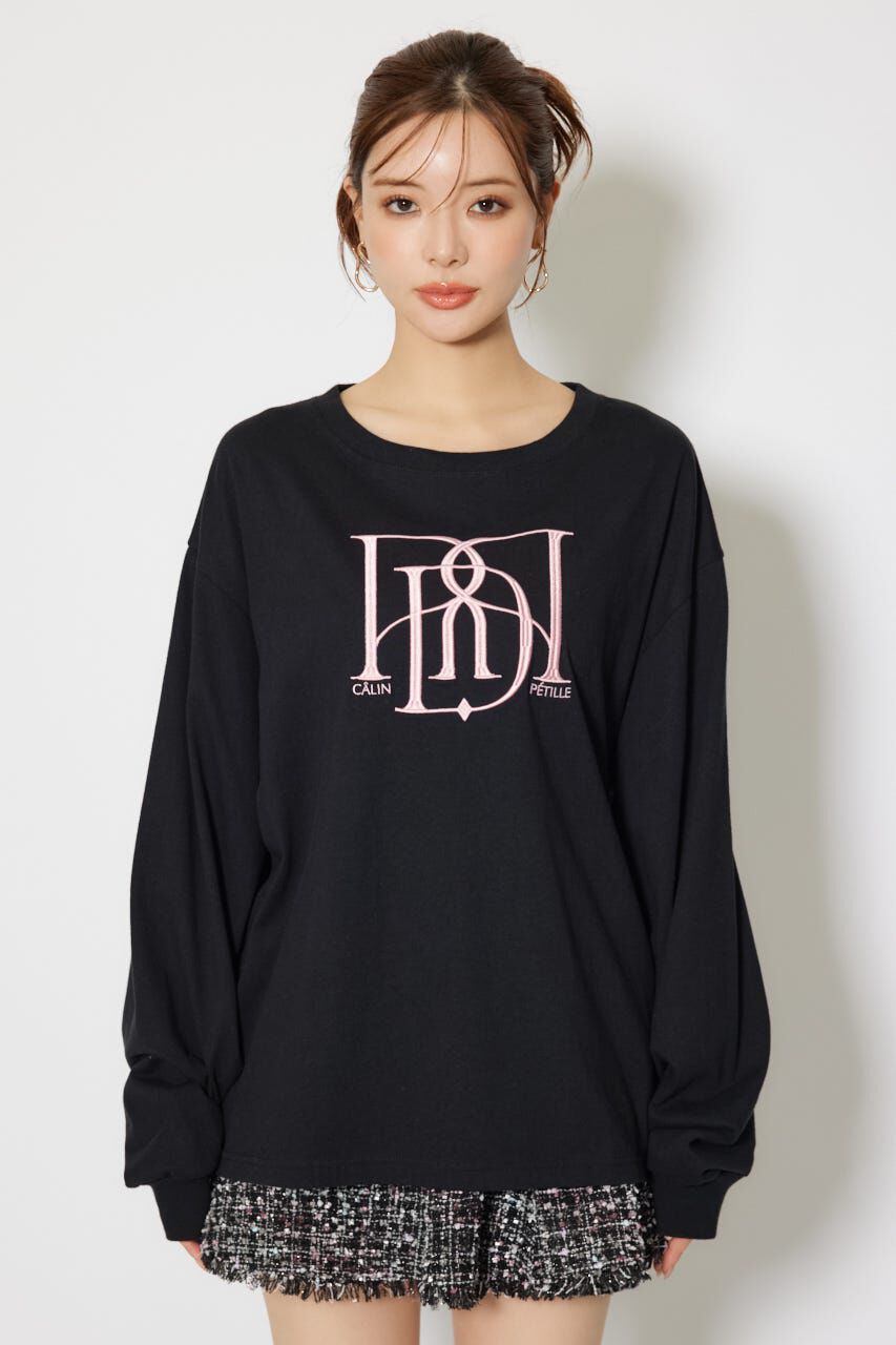 rienda「RDロゴロングTシャツ」|Tシャツ・カットソー|