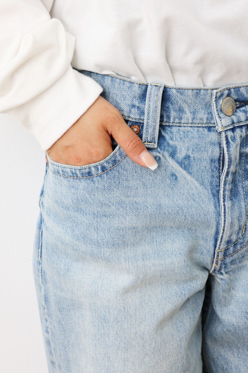 RODEO CROWNS「Rough Chic LOOSE STRAIGHT」|デニム|