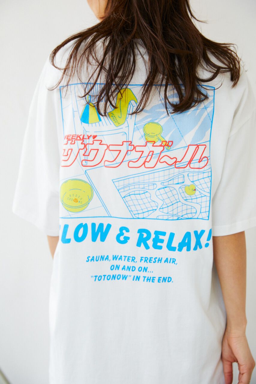 RODEO CROWNS「サウナボーイ S&R Tシャツワンピース」|ワンピース|