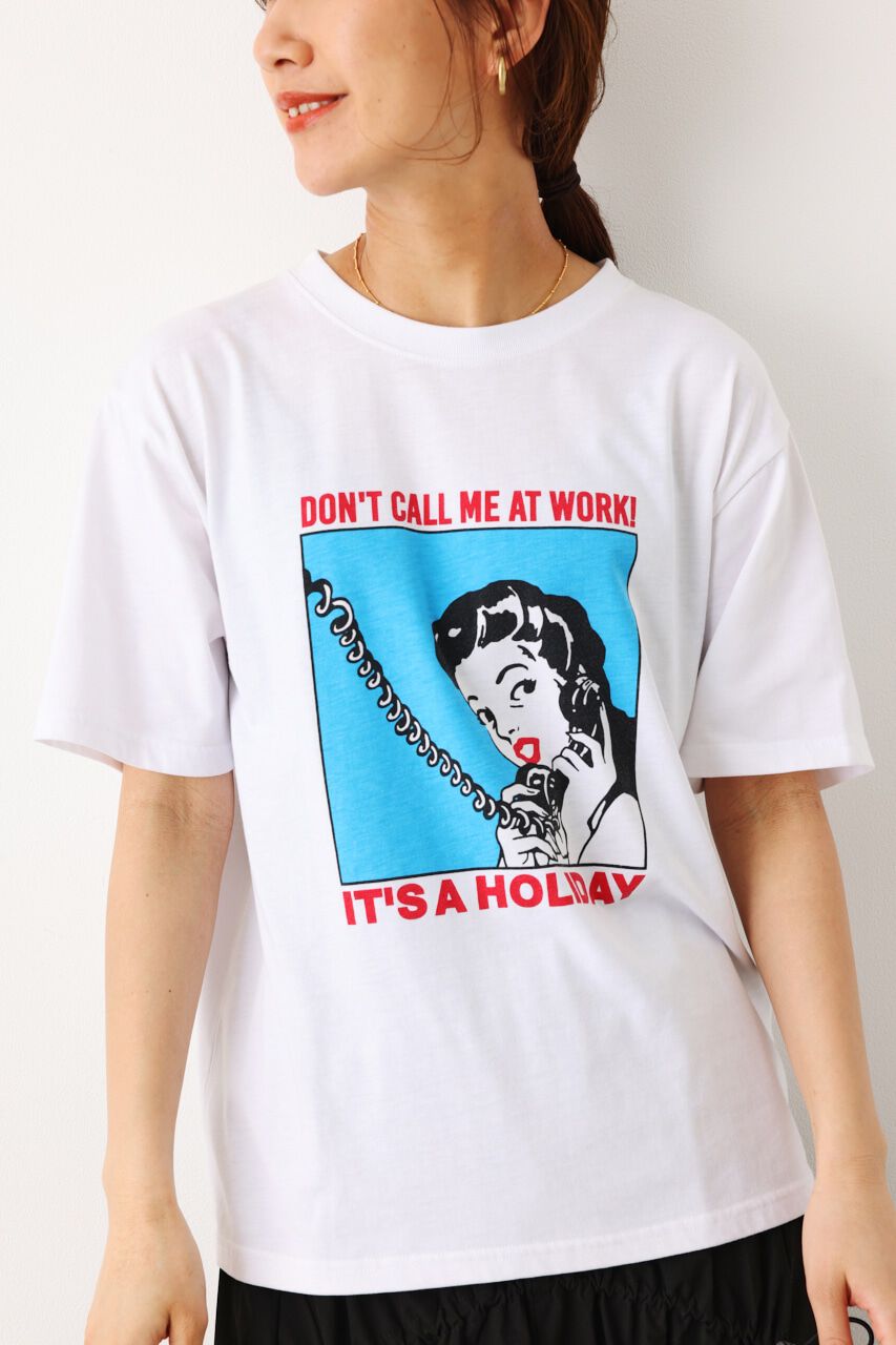 RODEO CROWNS「HOLIDAY LADY Tシャツ」|Tシャツ・カットソー|WHT