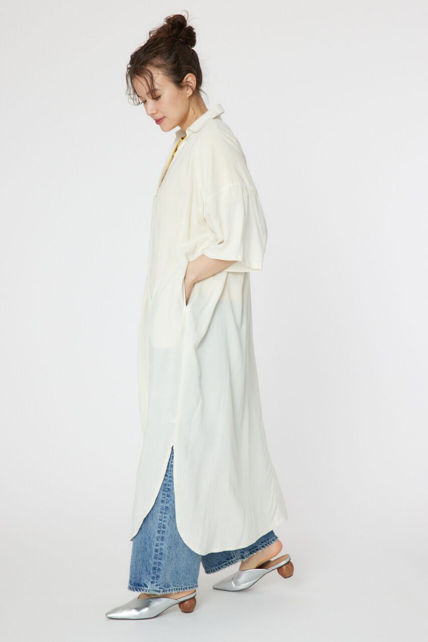 RODEO CROWNS「スキッパーシャツワンピース」|ワンピース|