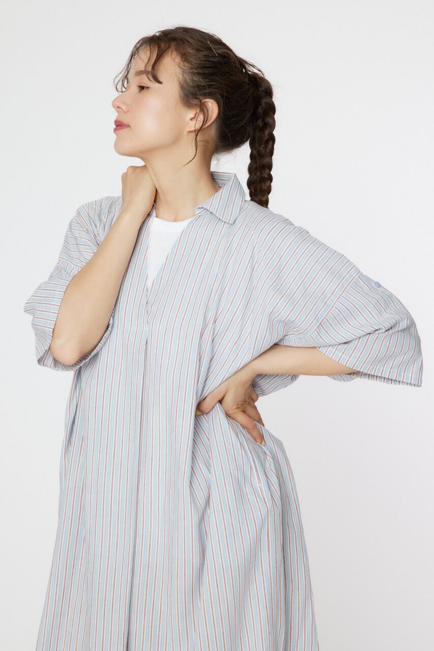 RODEO CROWNS「スキッパーシャツワンピース」|ワンピース|