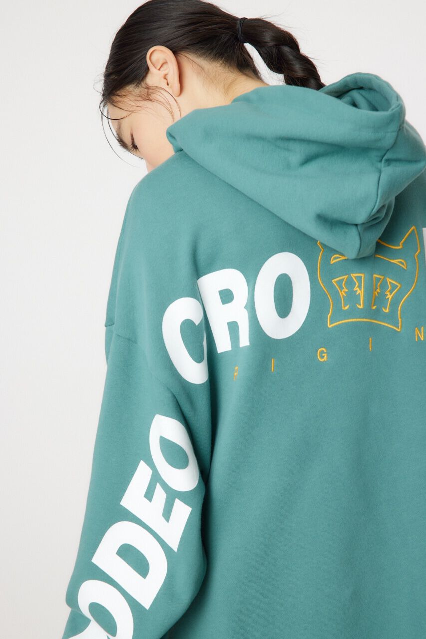 RODEO CROWNS「オーバービッグロゴパーカー」|パーカー|