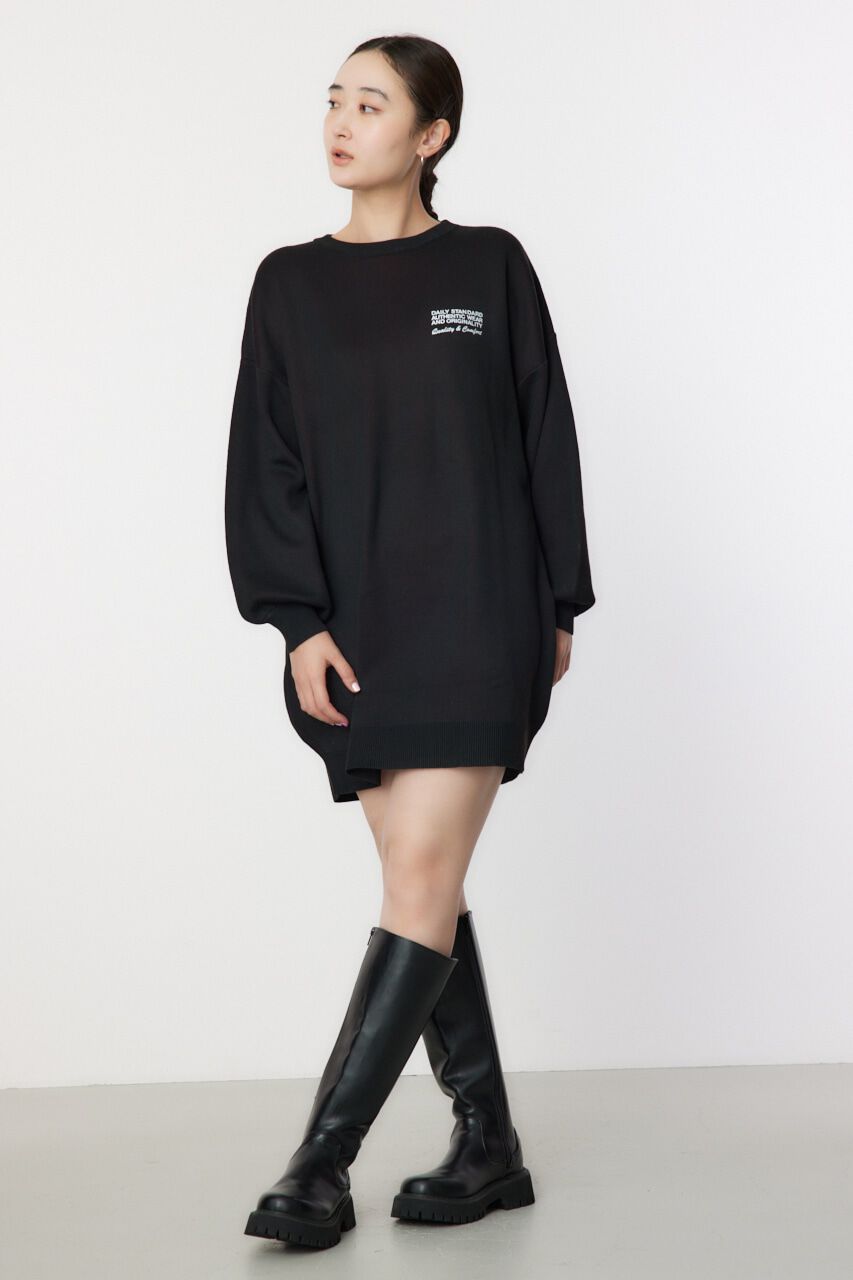 RODEO CROWNS「SIGNS ダブルジャガードニットワンピース」|ワンピース|