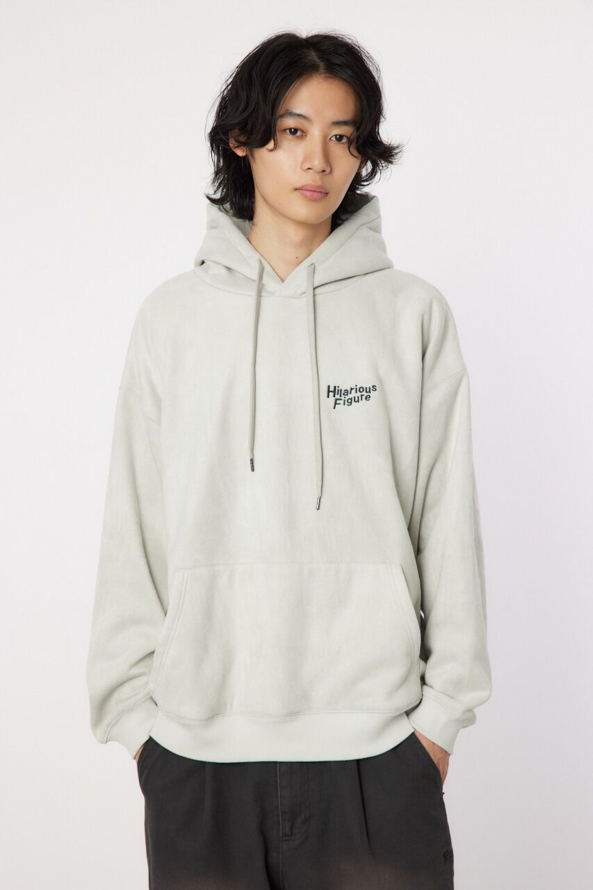 RODEO CROWNS「faux suede backboa フーディー」|パーカー|