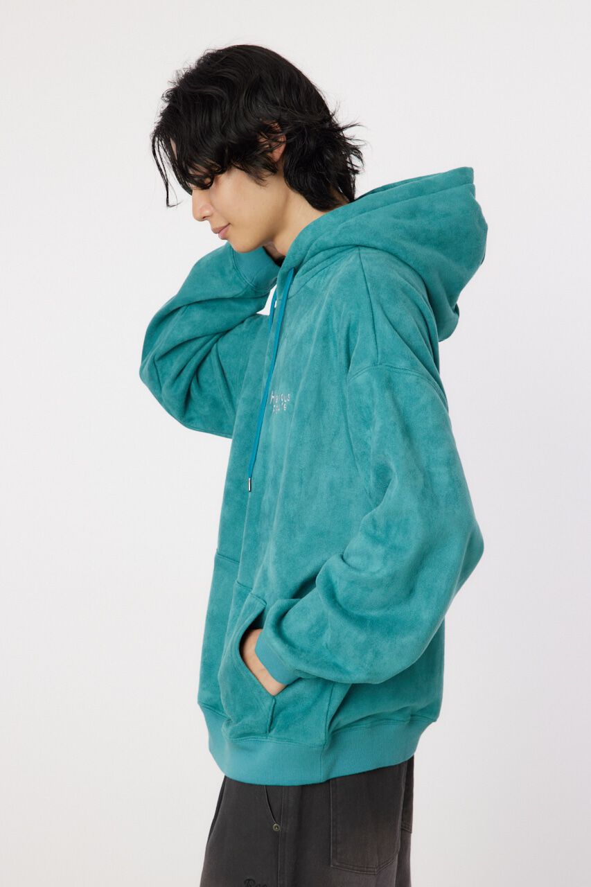 RODEO CROWNS「faux suede backboa フーディー」|パーカー|