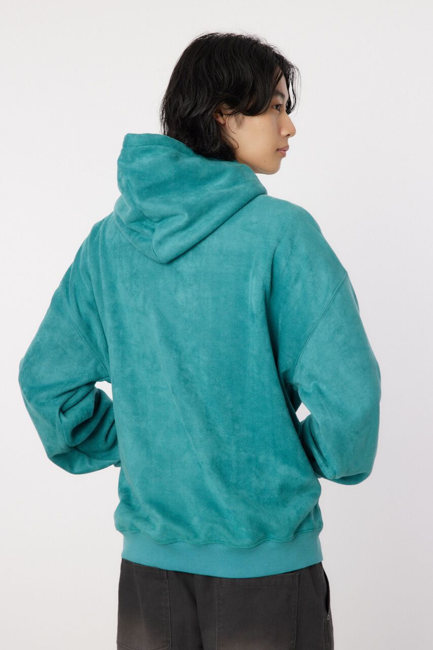 RODEO CROWNS「faux suede backboa フーディー」|パーカー|