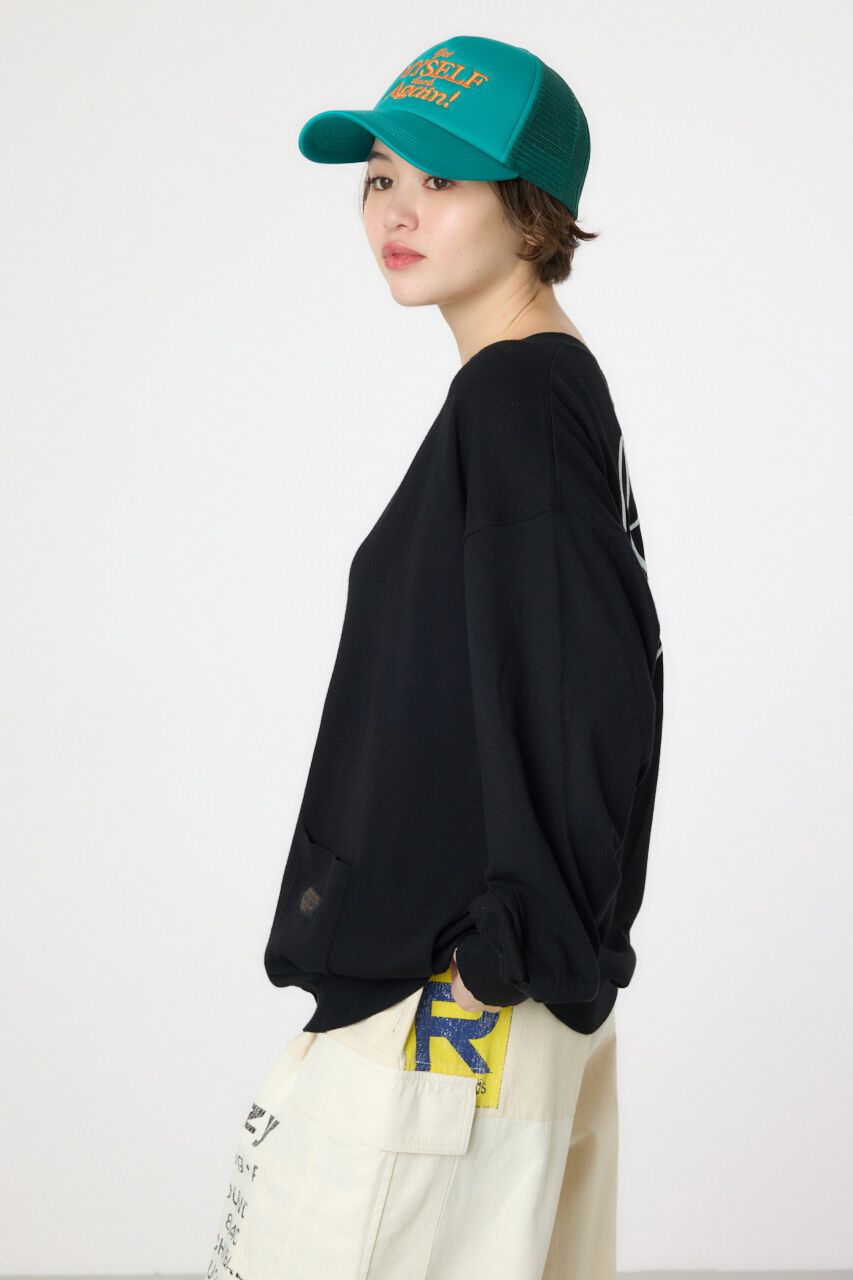 RODEO CROWNS「スクリプト LOGO ニットカーディガン」|カーディガン|