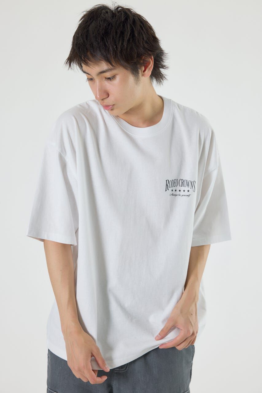 RODEO CROWNS「カモフラアップリケTシャツ」|Tシャツ・カットソー|