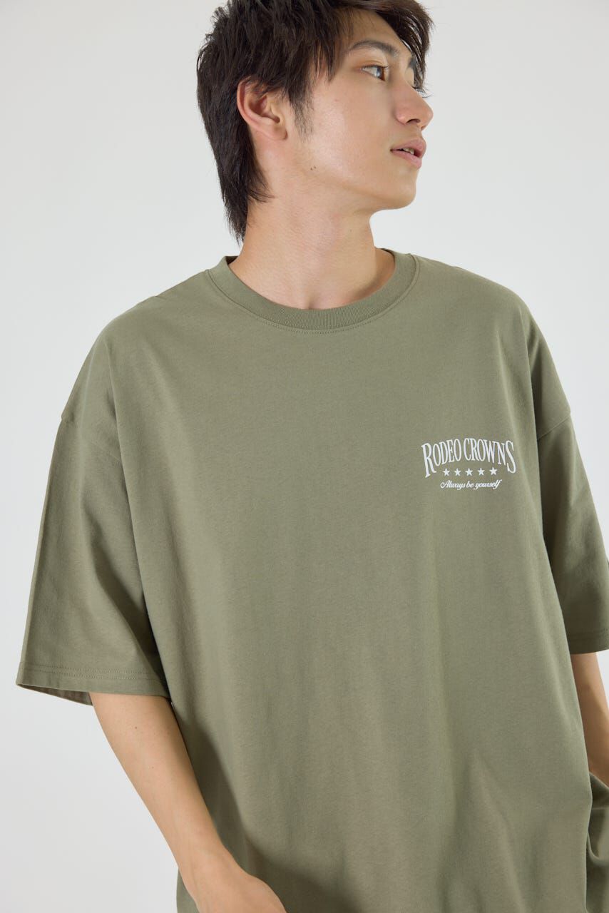 RODEO CROWNS「カモフラアップリケTシャツ」|Tシャツ・カットソー|
