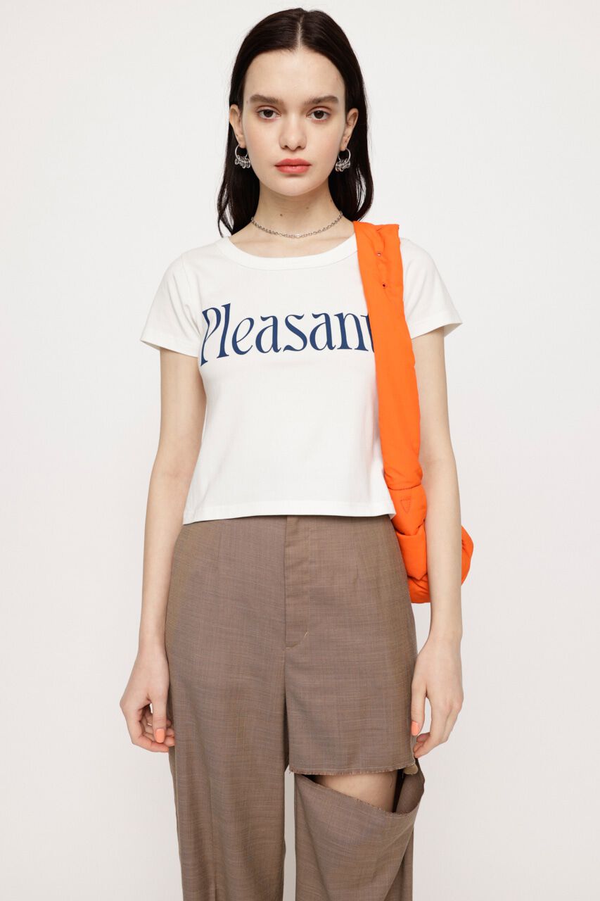 SLY「LOGO MINI Tシャツ」|Tシャツ・カットソー|O/WHT1