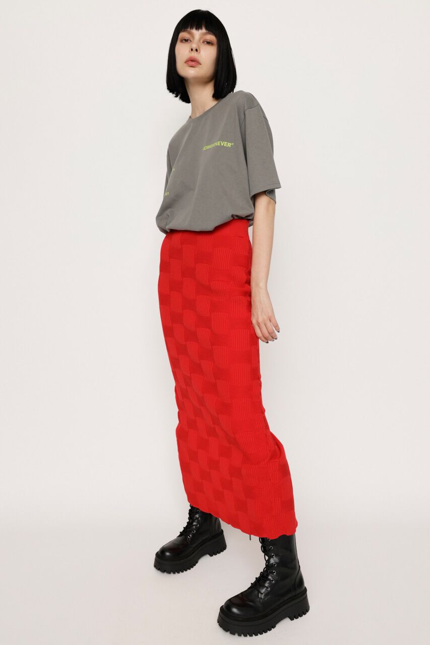 SLY「BACK SLIT KNIT スカート」|スカート|
