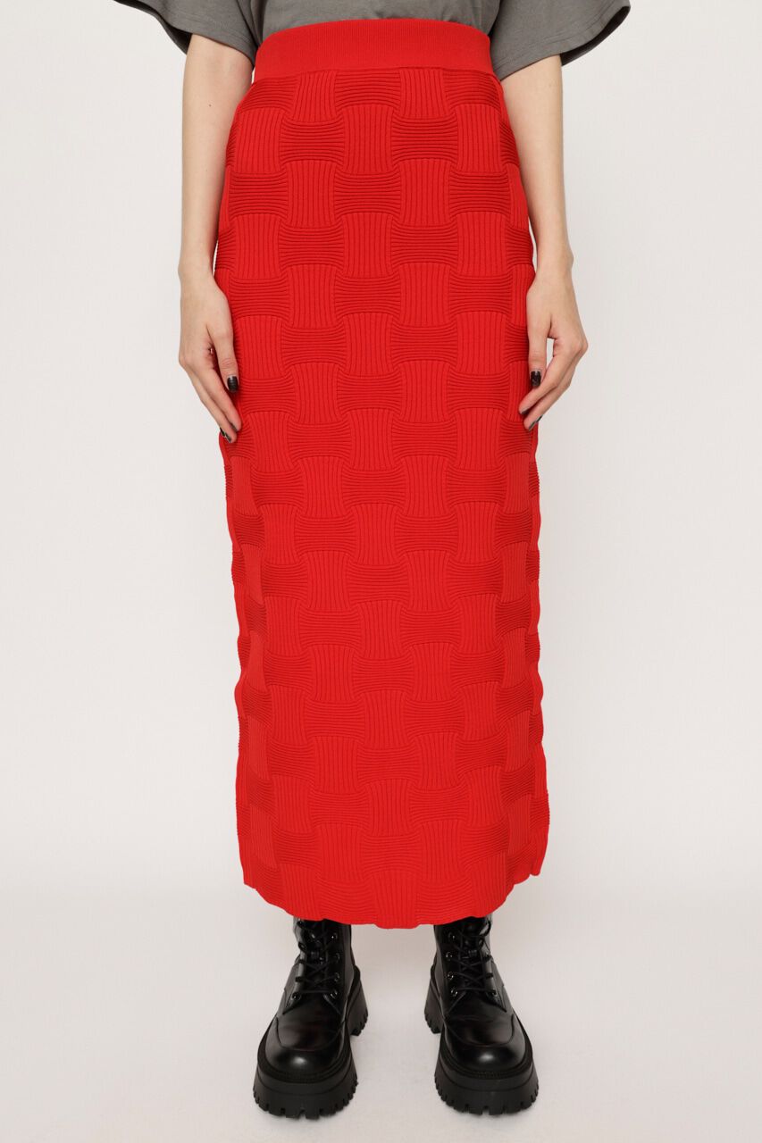 SLY「BACK SLIT KNIT スカート」|スカート|