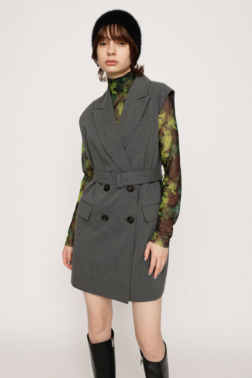 SLY「BELTED DOUBLE ベスト」|ダウンベスト・ベスト|