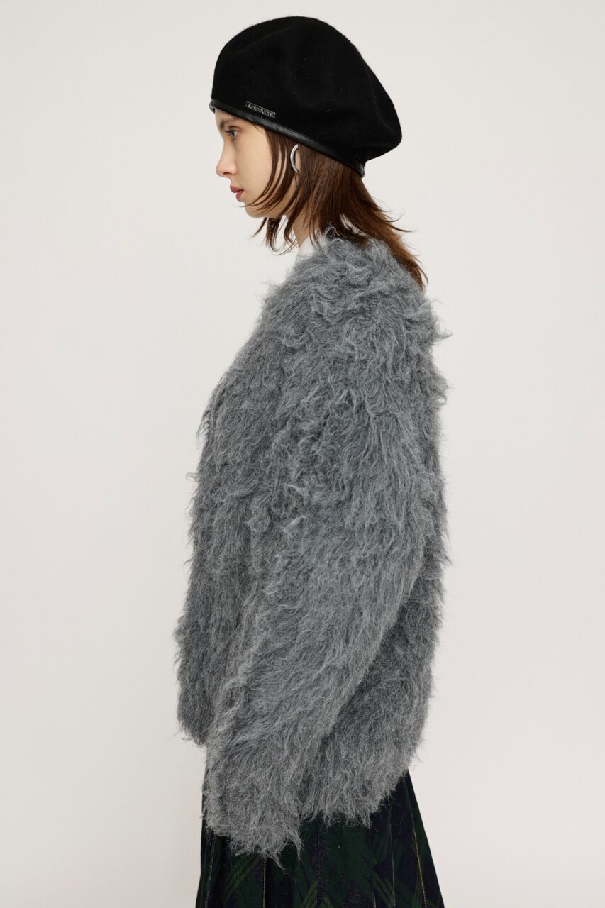 SLY「SHAGGY LOOSE カーディガン」|カーディガン|