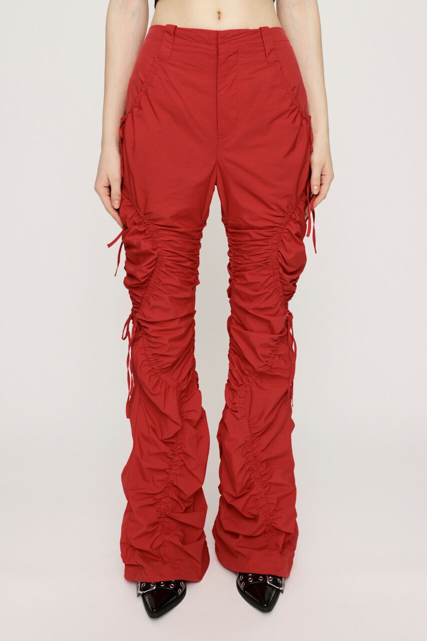 SLY「RIBBON GATHER FLARE パンツ」|その他|