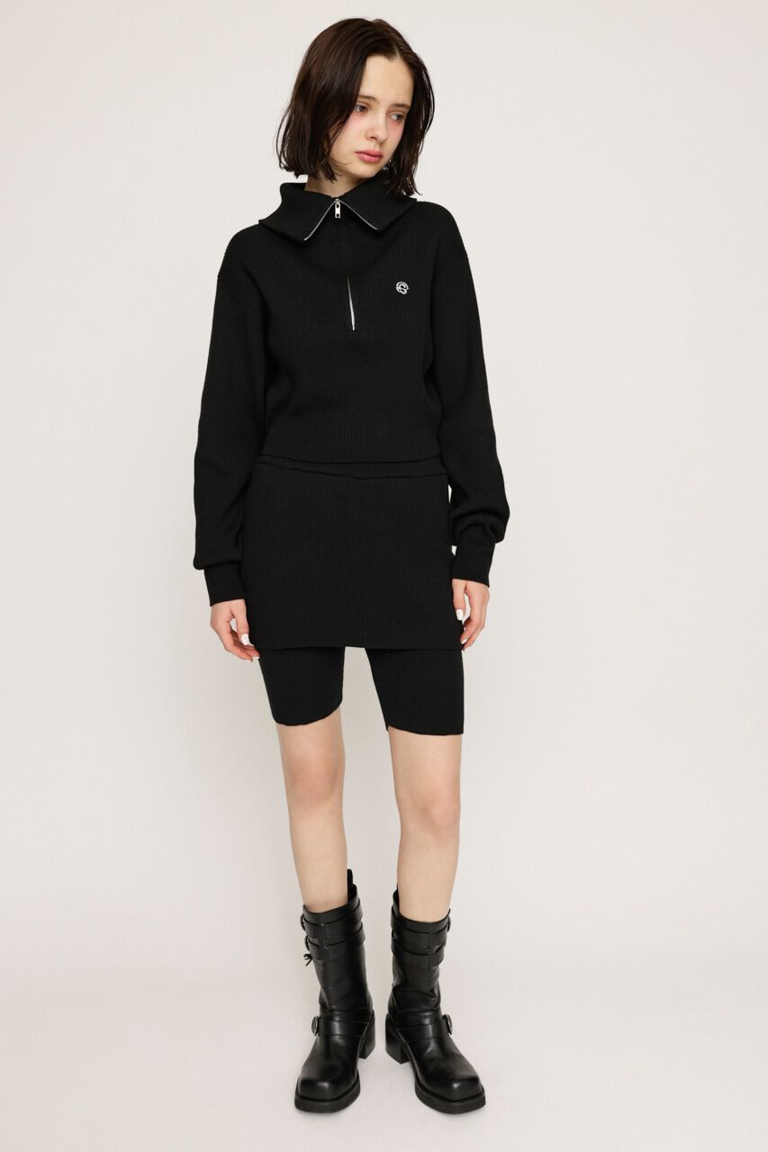 SLY「LAYERED KNIT ショートパンツ」|その他|