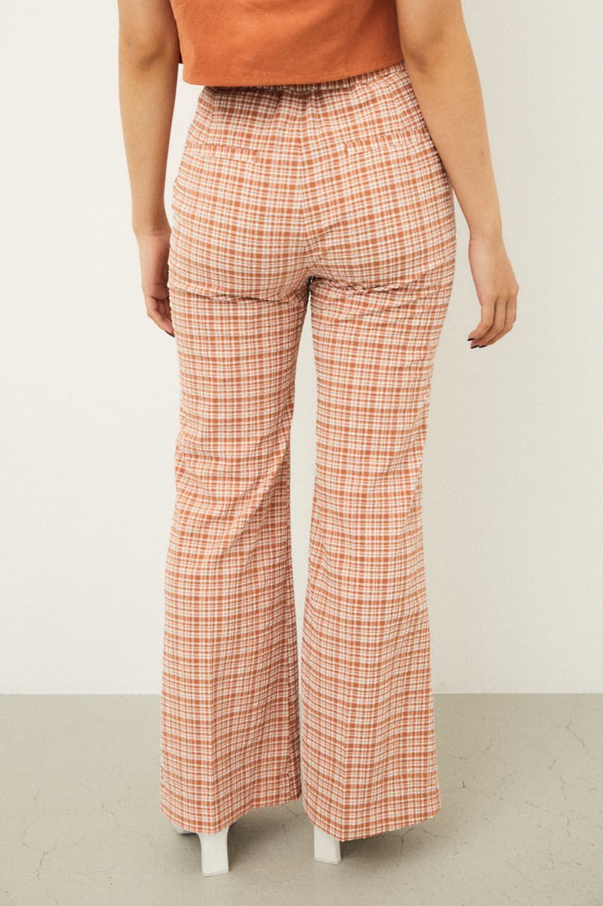 LAGUA GEM「CHECK LOOSE FLARE PT」|その他|