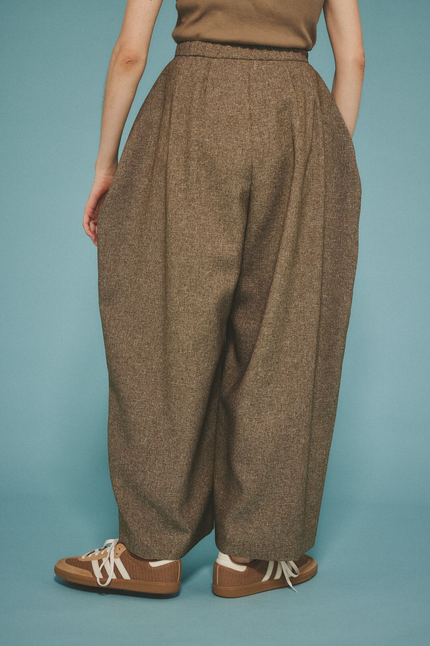 HeRIN.CYE「Many tuck pants」|その他|