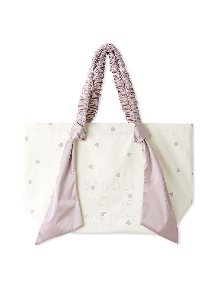 SNIDEL HOME「オーガニックキャンバストート -BIG-（HEART）」|トートバッグ|LPNK