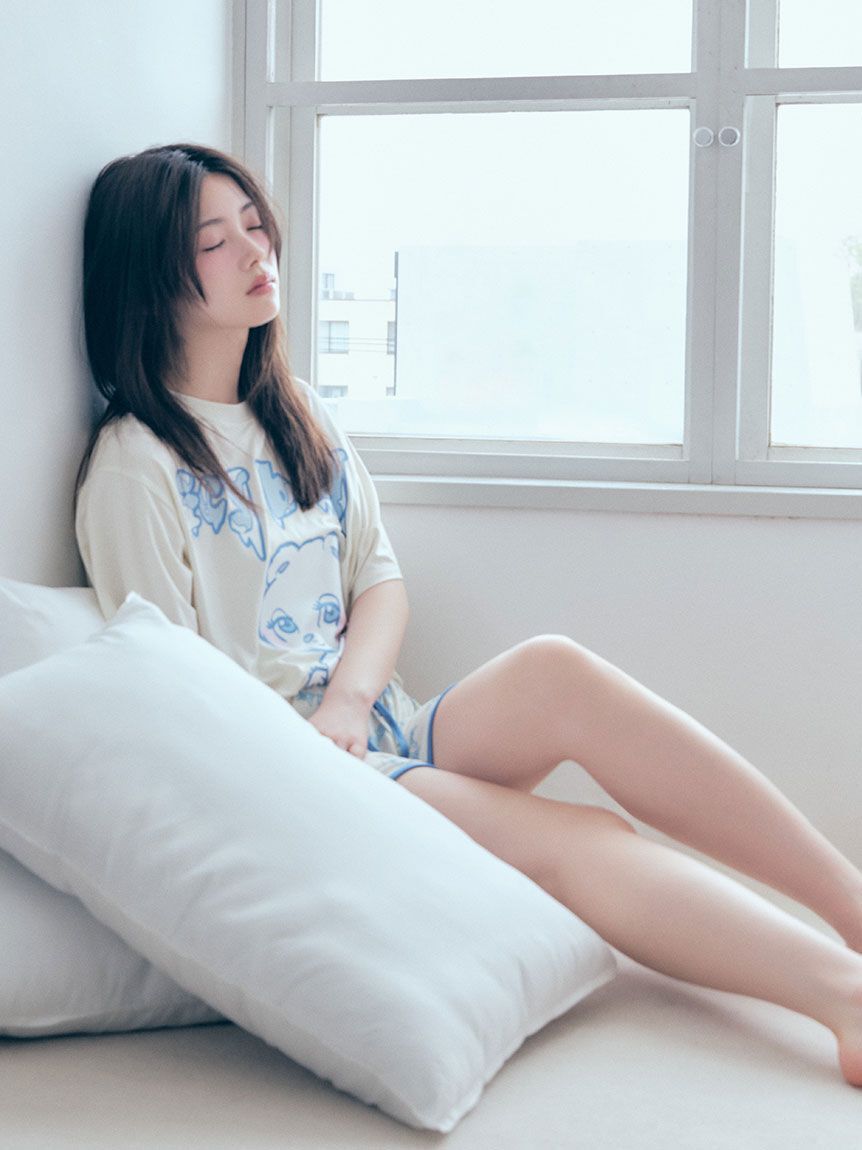 SNIDEL HOME「【icy baby】【接触冷感】Ｔシャツセットアップ」|ルームウェア|
