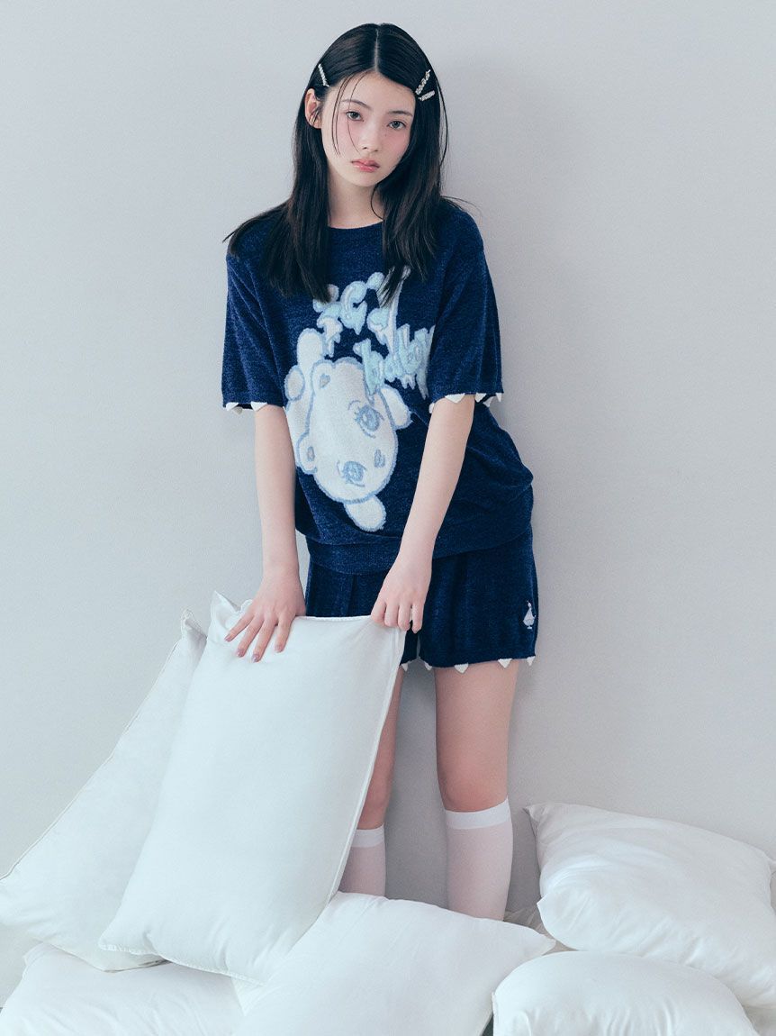 SNIDEL HOME「【icy baby】【SorbetTouch Cool】【接触冷感】ショートパンツ」|ルームウェア|